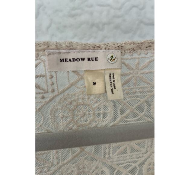 Anthropology by Meadow Rue Aeris Silk Blouse - Delicate and Feminine, Size Small - Picture 9 of 15